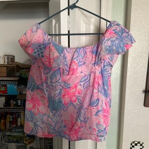 Lilly Pulitzer off shoulder top Large